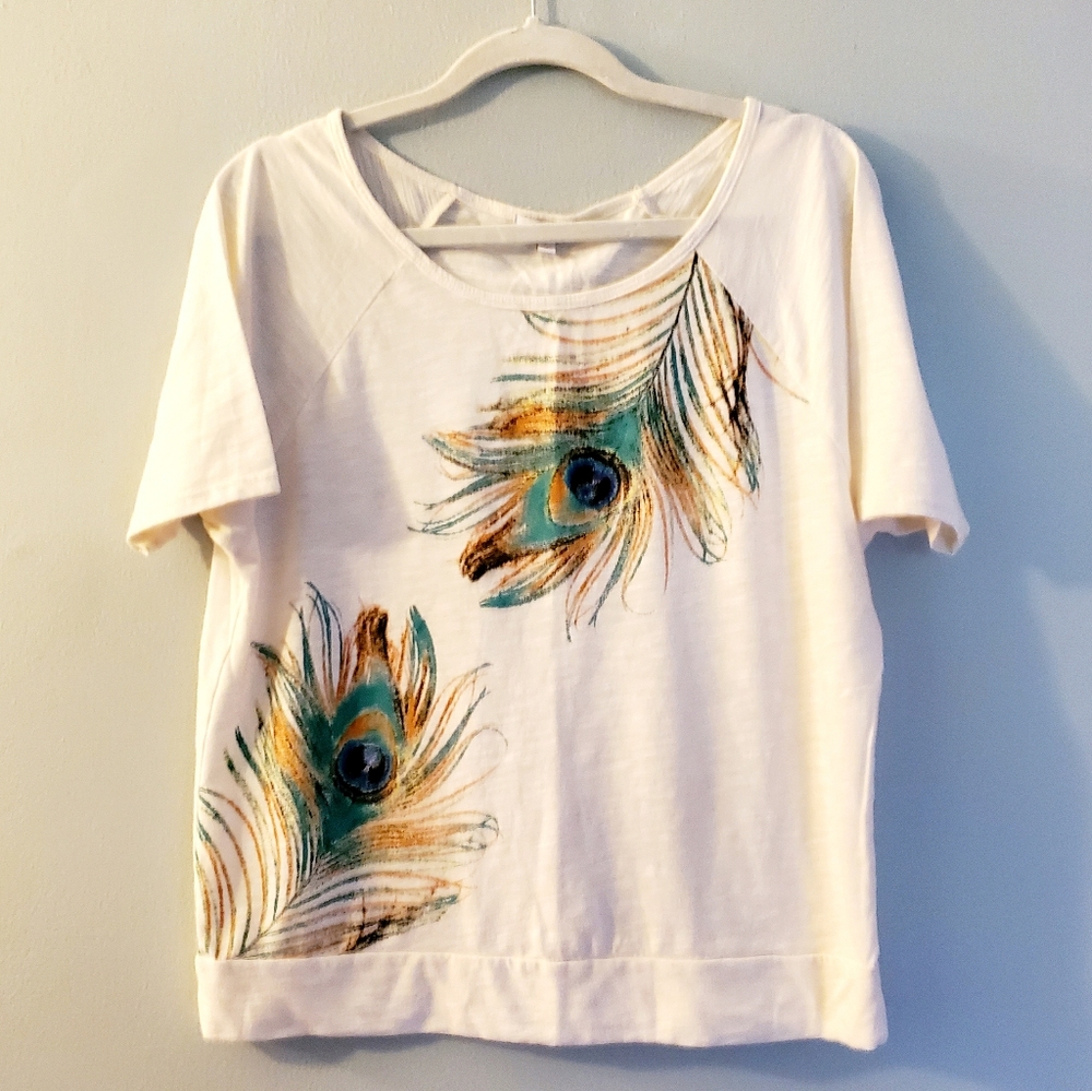 Peacock Feather Tee